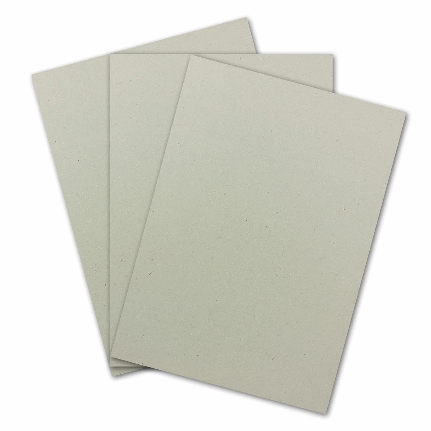 NEUSER PAPIER 10 x tektura introligatorska DIN A4 (21 x 29,7 cm) – grubość 3,0 mm (0,3 cm) – gramatura: 1800 g/m² – szara tektura do majsterkowania, modelarstwa, bindowania książek