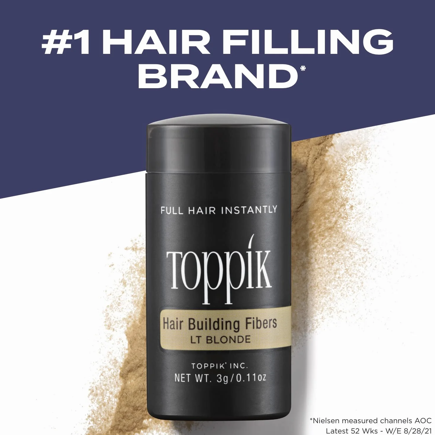 TOPPIK Hair Building Fibers Light blonde, 3 g