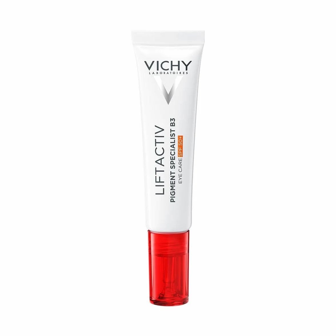 Vichy Liftactiv Pigment Specialist B3 LSF50+, krem pod oczy przeciw przebarwieniom z melasylem i niacynamidem, przeciwdziała cieniom pod oczami, dla bardziej równomiernego obszaru oczu, 15 ml