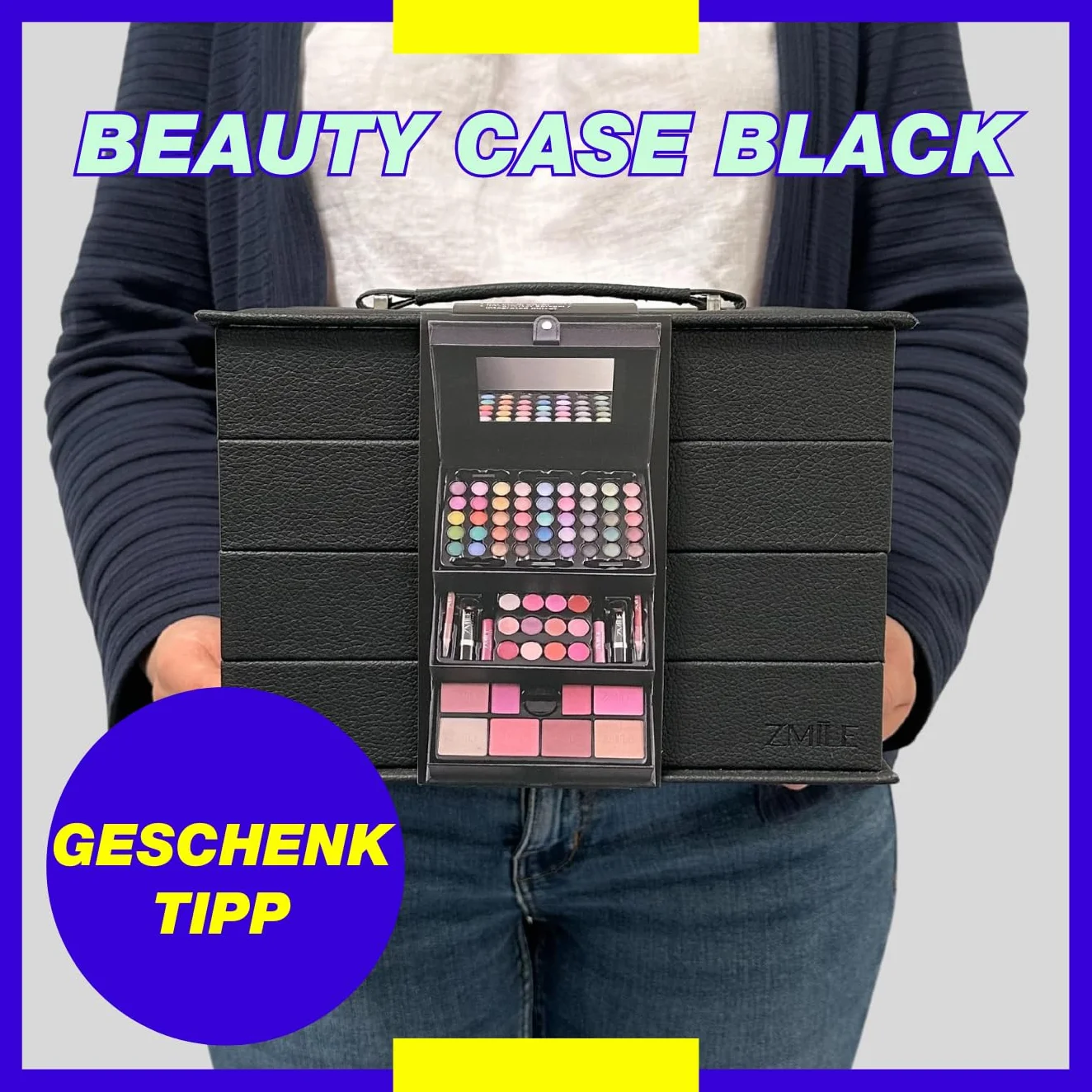 ZMILE Cosmetics Zestaw do Makijażu, Black, Kosmetyki Wegańskie