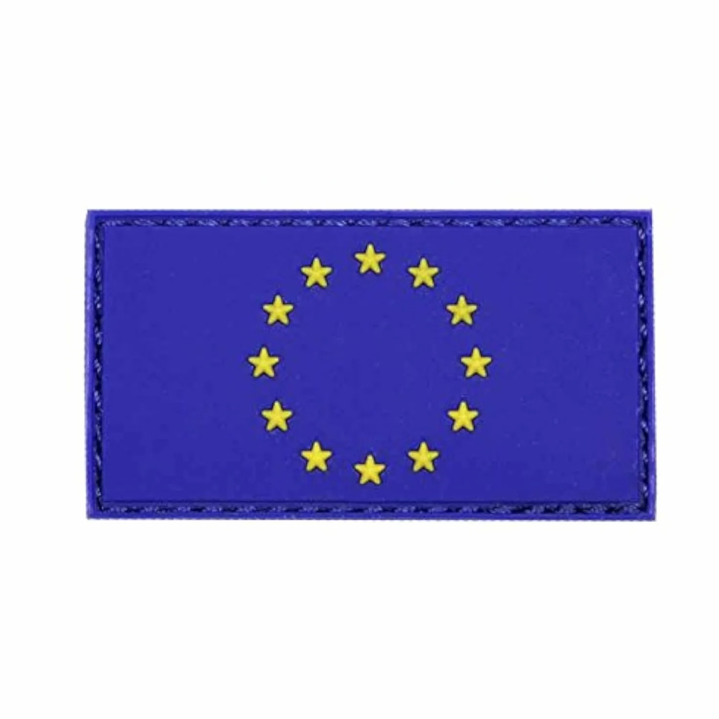 Van Os Emblemat 3D UE Unia Europejska gumowa naszywka na rzep naszywka naszywka