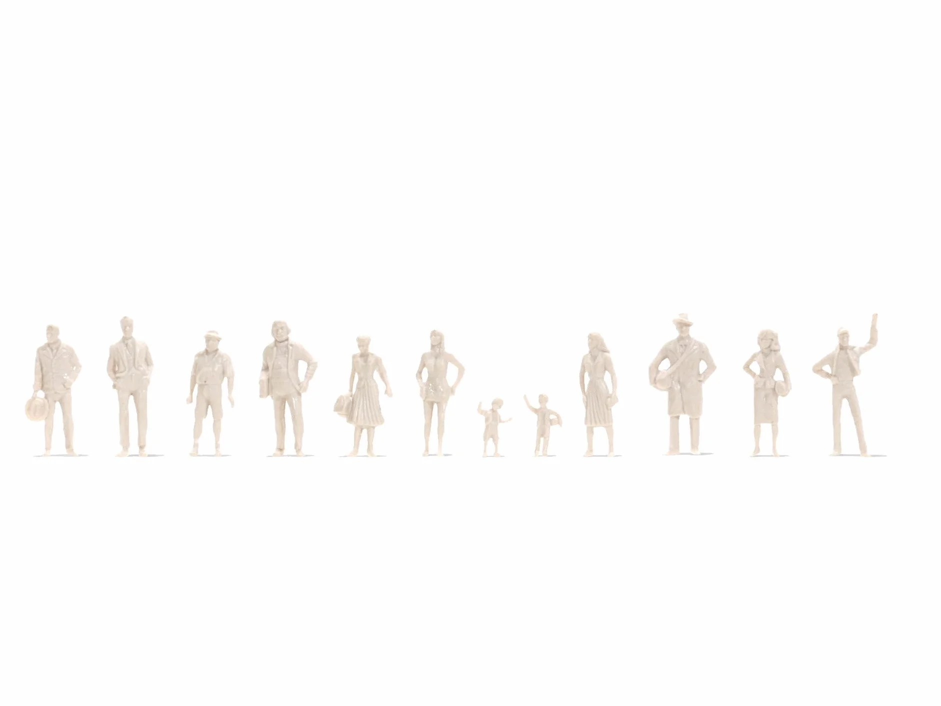Noch 14985 niemalowane figurki krajobraz modelowanie