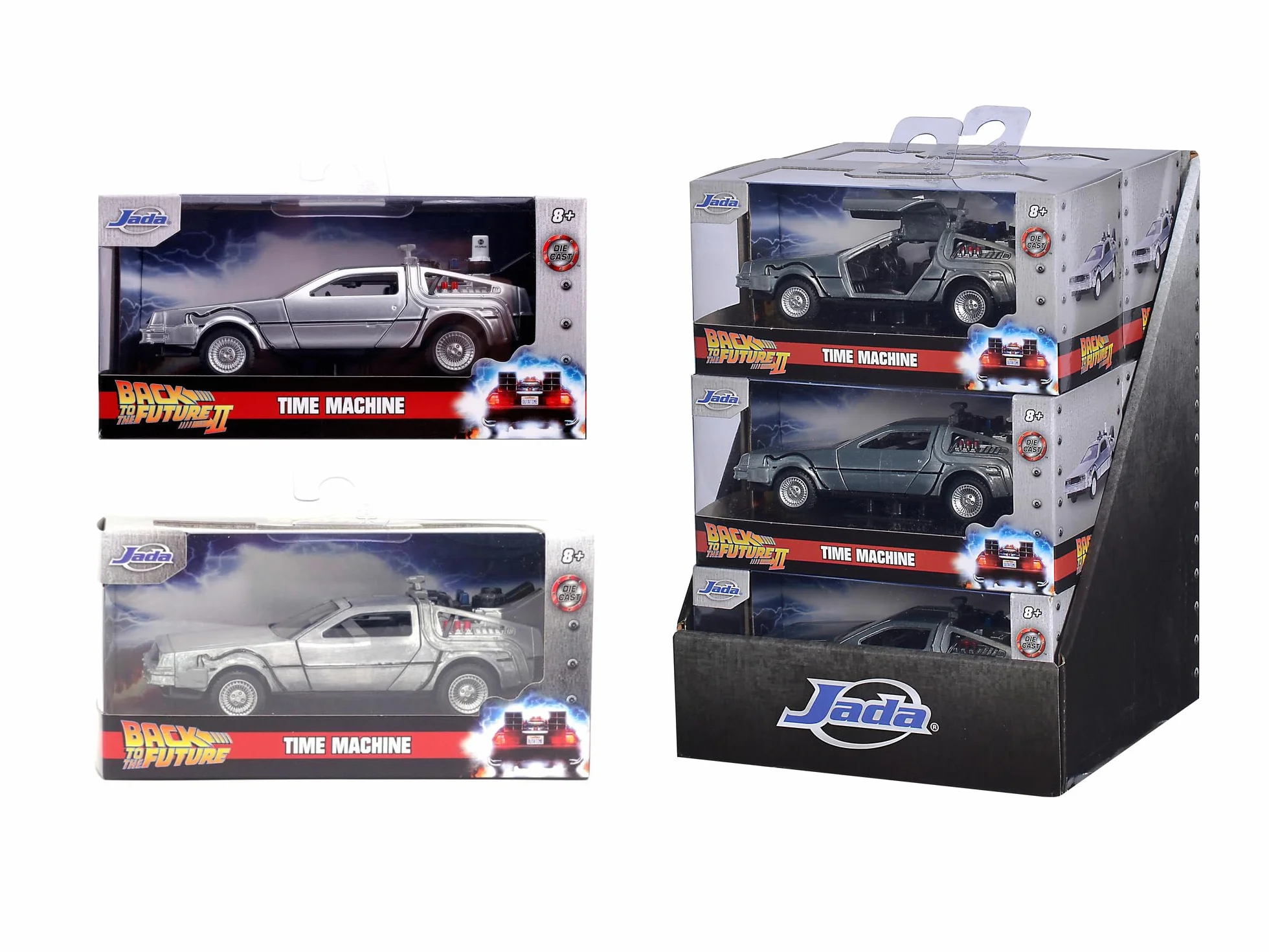 Jada Toys 253252018 Pojazdy Powrót do przyszłości, 1:32