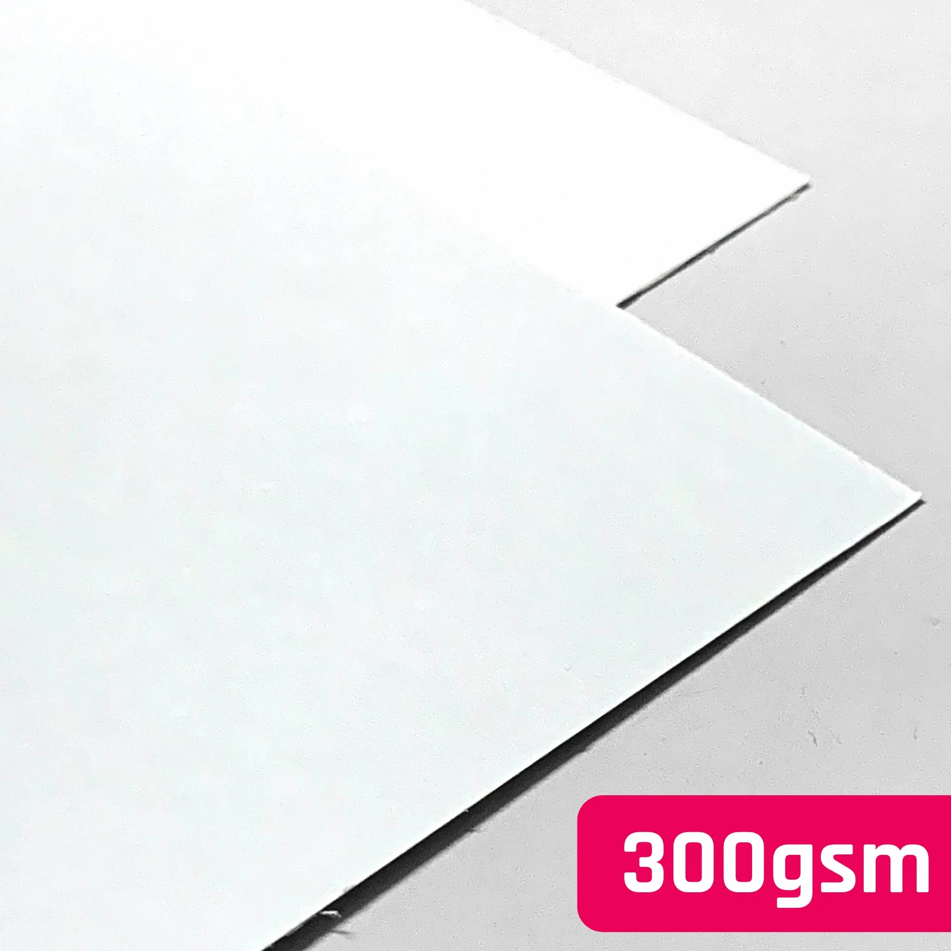 50 Sztuk, 300 g/m² - Karton Biały A5, Gruby Karta Biała do Rysowania Druku Drukarka