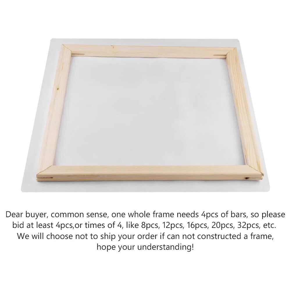 Solidne płótno blejtramowe, zestaw pasków z drewna sosnowego premium, do obrazów olejnych, wydruków plakatowych, DIY, akcesoria artystyczne, 30 x 40 cm