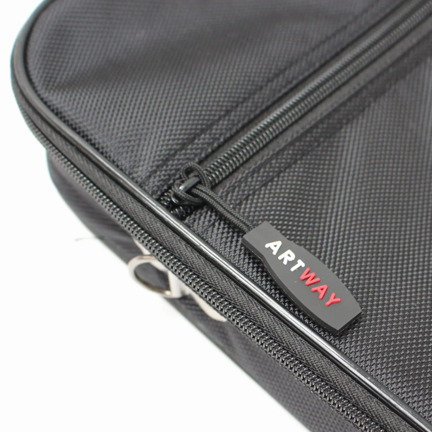 Artway - Portfolio Carry Case - Ramiona i paski wewnętrzne - duża teczka artystyczna z kieszeniami wewnętrznymi i zewnętrznymi, Czarny, A1, Nowoczesny