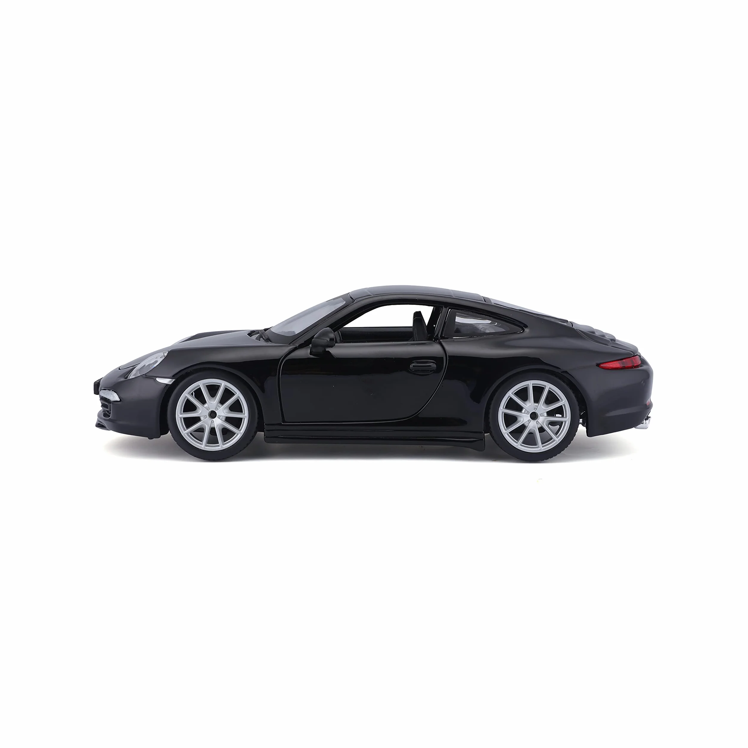 Bauer Spielwaren 18-21065B Porsche 911 Carrera S model samochodu w skali 1:24, czarny, M