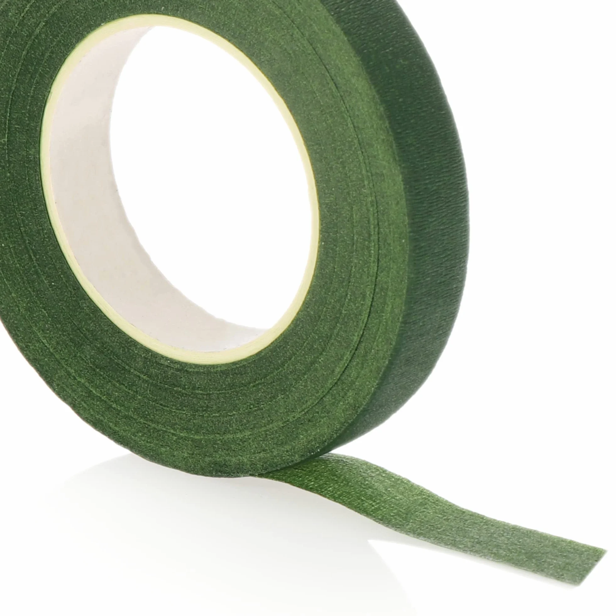 COM-FOUR® 4x Flower Tape - samoprzylepna tasma maskujaca do kwiatów - tasma do pakowania kwiaciarni - krepa rekodziela (Tasma kwiatowa - 13mm)